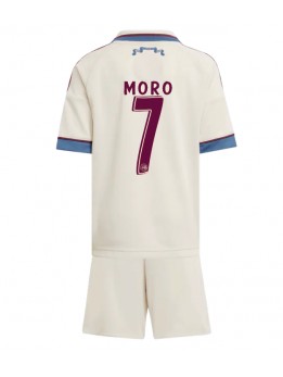 Billige Ajax Raul Moro #7 Tredjedraktsett Barn 2025-26 Kortermet (+ Korte bukser)